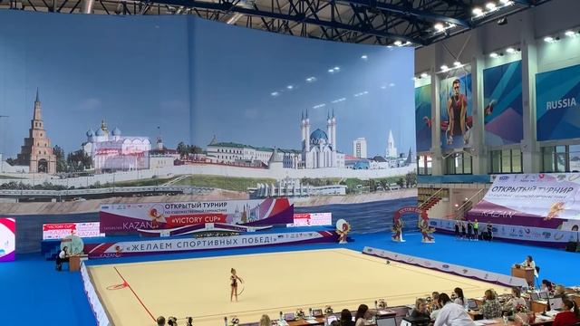 Турнир по художественной гимнастике «Victory cup” Казань, 16 ноября 2018г. Арина Лебедева обруч смотреть онлайн