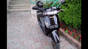 Мотороллер Honda // После окраски: начало использования #honda #hondalead #скутер