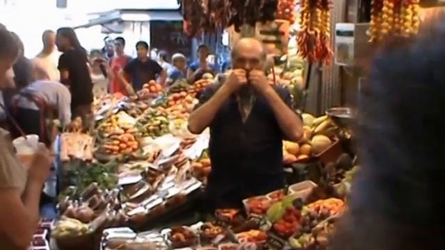 Барселона. Площадь Каталонии и Рамбла.