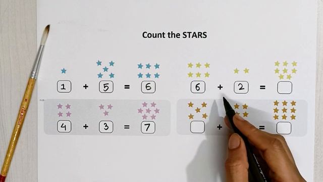 Count and fill the correct number | 123 numbers | Counting game for kids| Learn to count Number #12