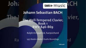 The Well-Tempered Clavier, Book 1: Prelude & Fugue No. 18 in G-Sharp Minor, BWV 863