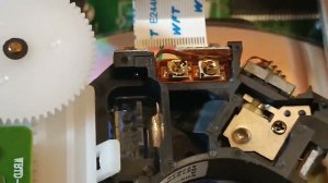 PickUp Sony KHS-313A расположение подстроечников токов лазеров.