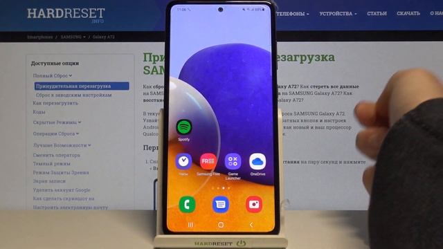 Как на SAMSUNG Galaxy A72 добавить иконки на экран "Домой"? смотреть онлайн