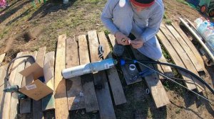 Обустройство скважины глубиной 47 метров своими руками / Серия 93