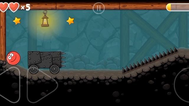 Я играю в Red ball 4 #11 Красный шарик и колючий помидор смотреть онлайн