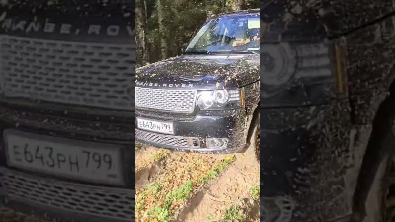 RANGE ROVER AUTOBIOGRAPHY OFF-ROAD! #landrover #rangerover #shorts #offroad