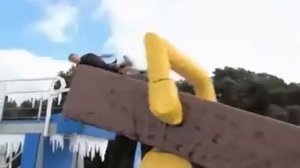 Лучшие моменты из американской игры Wipeout