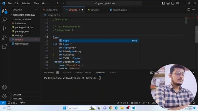 Learn TypeScript in 30 Minutes | Typescript Tutorial For Beginners | TypeScript Tutorial