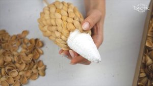 White Christmas tree / Белоснежная Новогодняя ёлочка / DIY Tsvoric