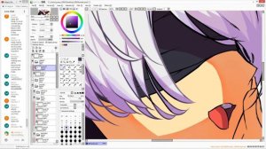 SpeedPaint Anime - 2B x Kaneki Ken Fanart【 Nier: Automata x Tokyo Ghoul】SAI アニメ スピードペイント