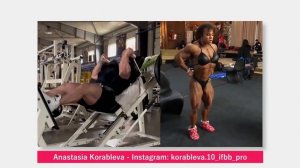 I am only 24 Years Old with Giant Muscles & Biceps - Anastasia Korableva