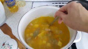 Как приготовить гороховый суп. Самый простой рецепт