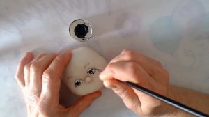 Куклы из колгот. Утяжка лица куклы из капрона.Голова куклы из капрона. Muñeca soft-г 2