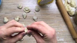 Пельмени ,быстрый способ лепки