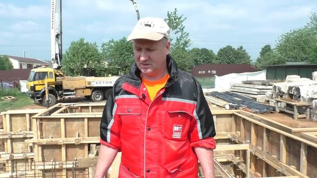 Начало строительства дома с цокольным. Часть 8. Устройство опалубки. смотреть онлайн