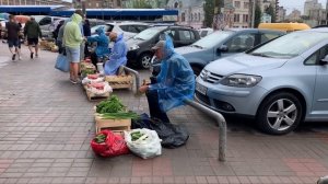 НИЗКИЕ ЦЕНЫ в КИЕВЕ на овощи и фрукты. Ярмарка на КПИ. Бабушки на Лукьяновке.