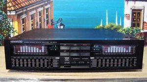 Kenwood GE-900W. Эквалайзер 2х9 полос-Япония-1984-год