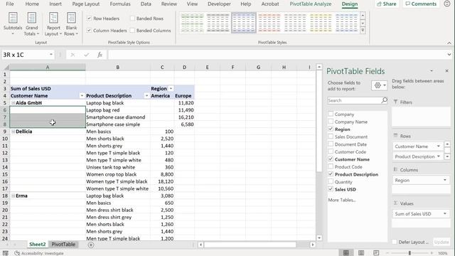 Excel Pivot Tables EXPLAINED in 10 Minutes (Productivity tips included!)