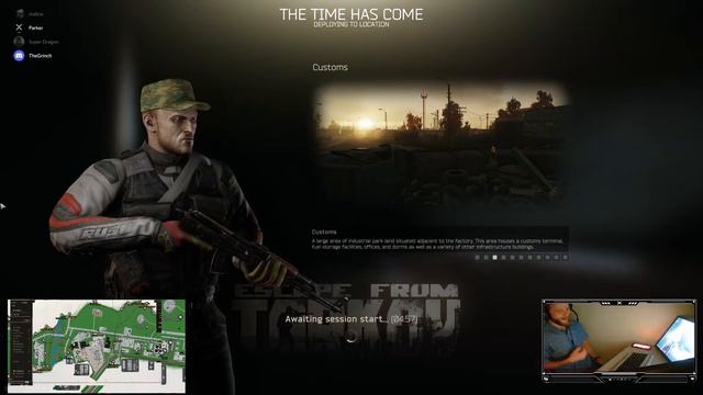 Tarkov l Team X w/ Malice, Parker. TheGrinch