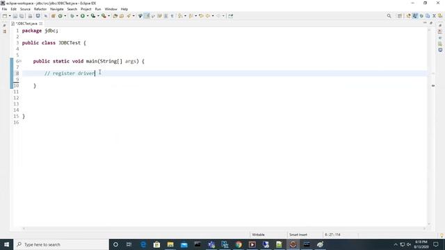 corejava class 50 About JDBC hierarchy and Programmatic way of jdbc connection.