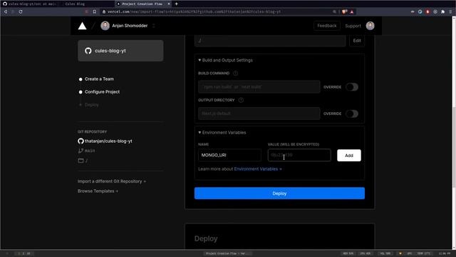 Build a blog using #JAMstack #7 - Deploy application to vercel  #reactjs #nextjs смотреть онлайн