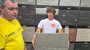 Цементно-известковая штукатурка с микроволокном weber.vetonit 414 Unirender