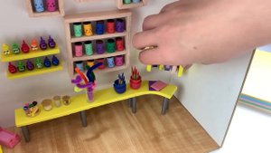 Building Baby Box's Craft Room! | GABBY'S DOLLHOUSE