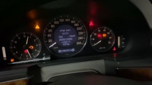 Mercedes-Benz w211 e280. Проблемы по srs, esp, горел чек, и не работал подогрев сидений