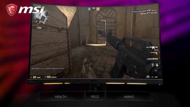 MSI Optix MPG series- CS:GO Gameplay video | Gaming Monitor | MSI смотреть онлайн