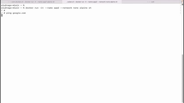 The None Network Driver | Networking in Docker #4 смотреть онлайн