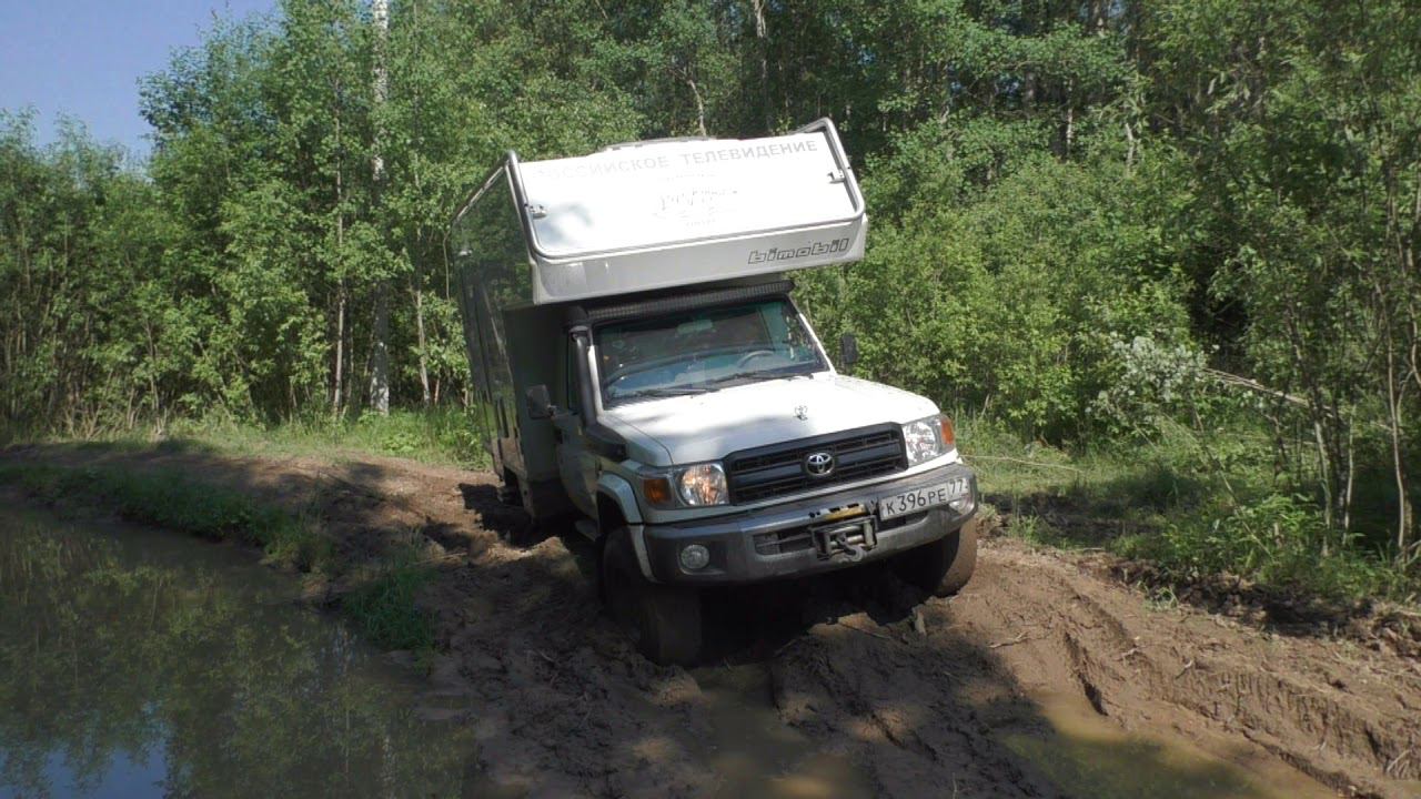 Небольшая зарисовка о возможностях внедорожного автодома.