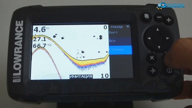 Lowrance hook2 4x gps bullet