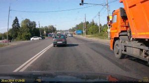 Дорога Калуга-Москва (М-3) 26.07.14 (ускоренное видео)