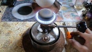 "Огонек" с горелкой "Шмеля" и "радиатором".