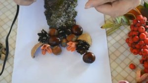 Осенние поделки. Осенние поделки из природного материала для детского сада или школы. Дары осени.