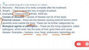 Why do we fall ill? part-2, Chapter-4, Biology class 9th NCERT