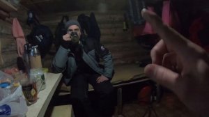 Баня зимой в тайге это сказка! Поездка в избушку с ночевкой на снегоходах.