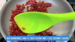 How to Cook Barberries for Zereshk Polo - Persian Basmati Rice with Barberries - شک پلو