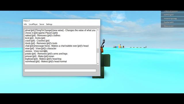 WOW ROBLOX HACK  EXPLOIT 774 Exploit! LEVEL 4
