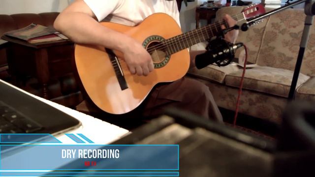 Startone CG-851 classical guitar + T-Bone SC-400 : sound test with cheaper musical equipment (TEST смотреть онлайн