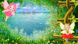 Готовый футаж детский для слайд-шоу, сказка.