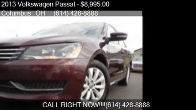 2013 Volkswagen Passat 2.5 S for sale in Columbus, OH 43231 смотреть онлайн