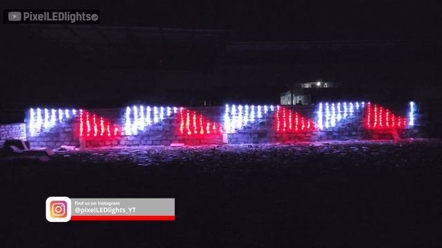 10x60 Pixel LED Toran Setup With Wi-Fi Controller ( PLL2000 ) - PIxel LED Wifi Controller
