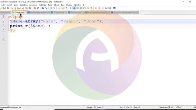server side scripting using php lab part 2