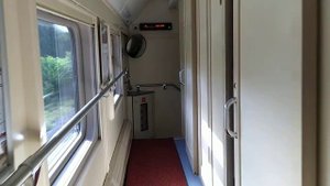 Второй этаж поезда №36 Санкт-Петербург - Адлер (часть 2)