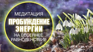 День весеннего равноденствия 2022. МЕДИТАЦИЯ пробуждения энергии. 4 часть.