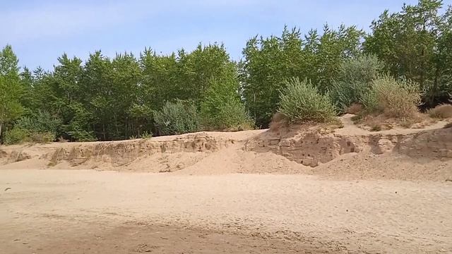 Хрящевка Самарская область берег реки Волга часть 3