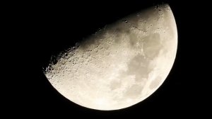 La Luna 62% Telescopio 130 mm Meade Polaris #meade Villa Gesell