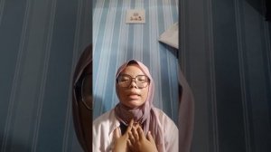 ujian praktek Qur'an hadits Nabila tsaqif XII IPA 2 absen 27