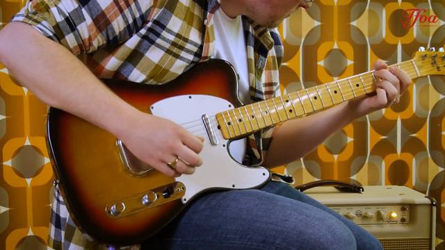 Fender Telecaster 1975 Sunburst played by Milo Groenhuijzen | Demo @ The Fellowship of Acoustics смотреть онлайн